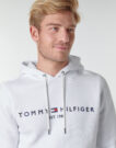 Felpe con cappuccio Tommy Hilfiger TOMMY LOGO HOODY Bianco Felpe con cappuccio Uomo - 5