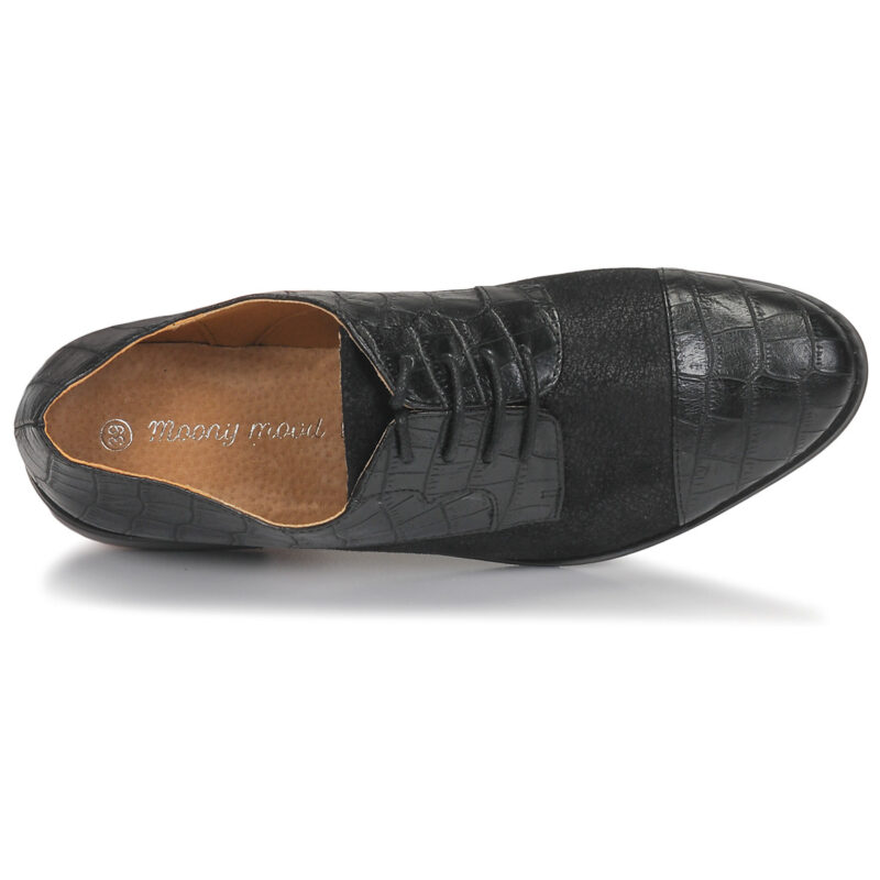Moony Mood NOULESSE Nero Derby Donna - 6