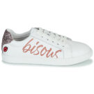 Bons baisers de Paname SIMONE BISOUS Bianco Sneakers basse Donna - 2