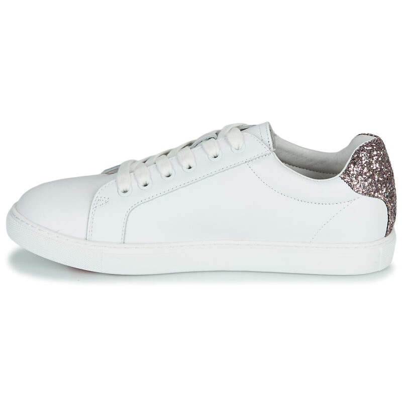 Bons baisers de Paname SIMONE BISOUS Bianco Sneakers basse Donna - 4