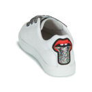 Bons baisers de Paname EDITH GLITTER TONGUE Bianco Sneakers basse Donna - 5