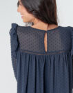 Abito corto  Moony Mood  PREYAT  Blu -  Abiti corti Donna - 5