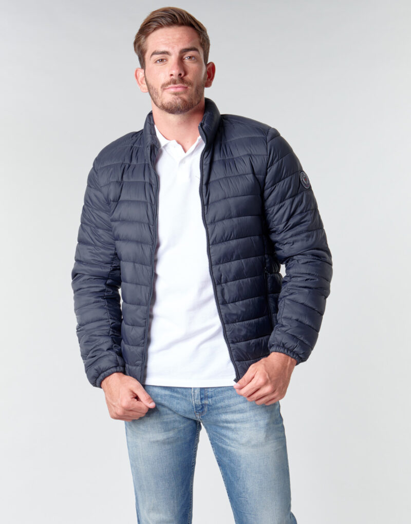 Doudoune Teddy Smith BLIGHT Bleu Doudounes Homme - 2