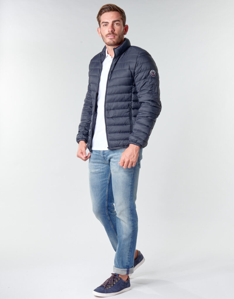 Doudoune Teddy Smith BLIGHT Bleu Doudounes Homme - 3
