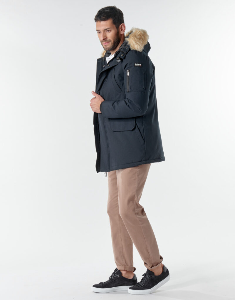 Parka  Schott  NELSON20  Blu -  Parka Uomo - 3