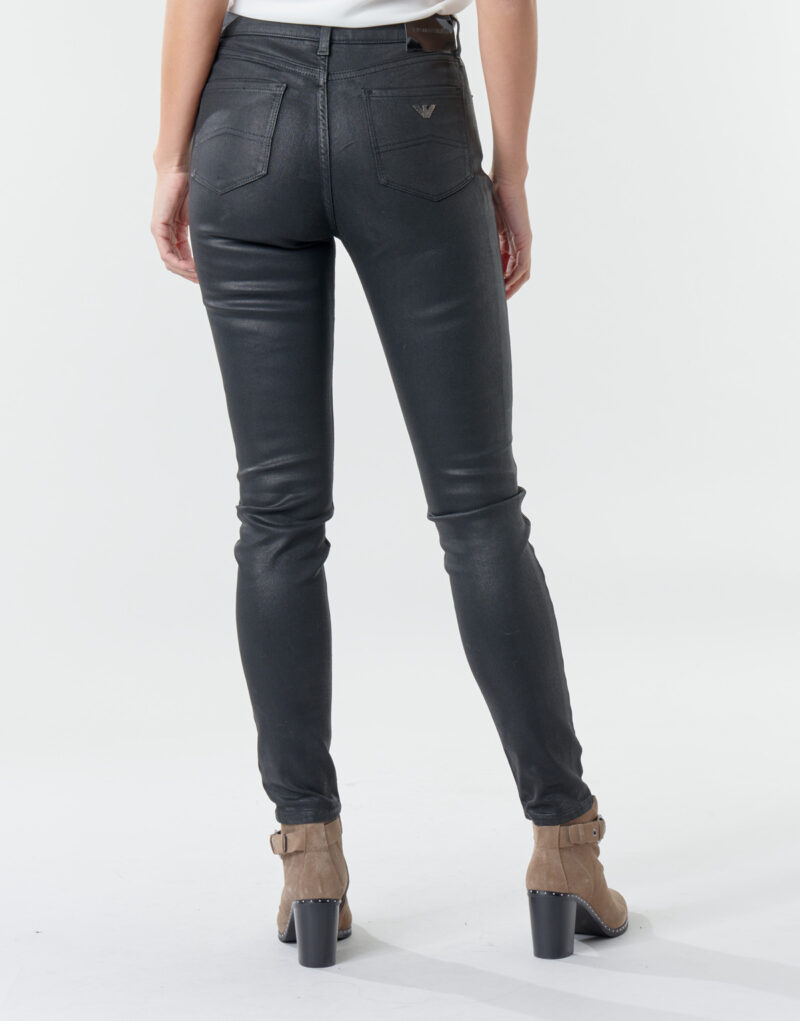 Pantaloni slim Emporio Armani 6H2J20 Nero Pantaloni slim Donna - 4