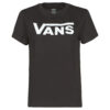 T-shirt  Vans  FLYING V CREW TEE  Nero T-shirt maniche corte Donna