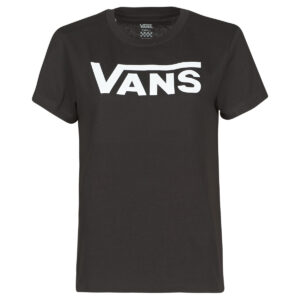 T-shirt  Vans  FLYING V CREW TEE  Nero -  T-shirt maniche corte Donna