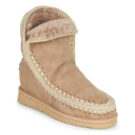 Mou Bottines ESKIMO INNER WEDGE SHORT beiges pour femmes - 1