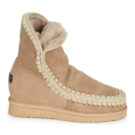 Mou Bottines ESKIMO INNER WEDGE SHORT beiges pour femmes - 2