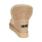 Mou Bottines ESKIMO INNER WEDGE SHORT beiges pour femmes - 5