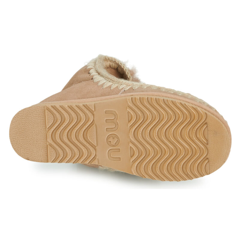 Mou Bottines ESKIMO INNER WEDGE SHORT beiges pour femmes - 7