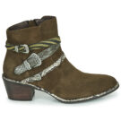 Regard NAPOLI V3 VELOURS MILITARE Kaki Stivaletti Donna - 2