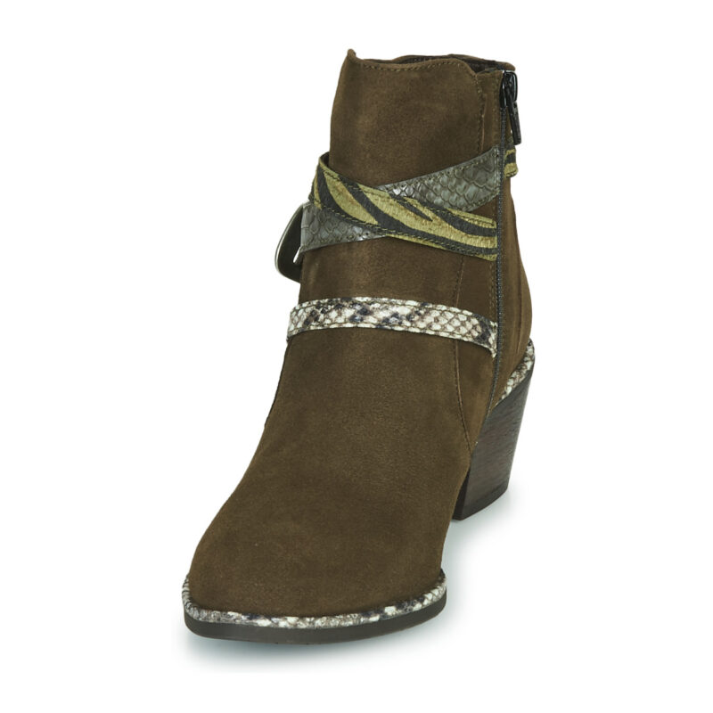 Regard NAPOLI V3 VELOURS MILITARE Kaki Stivaletti Donna - 3