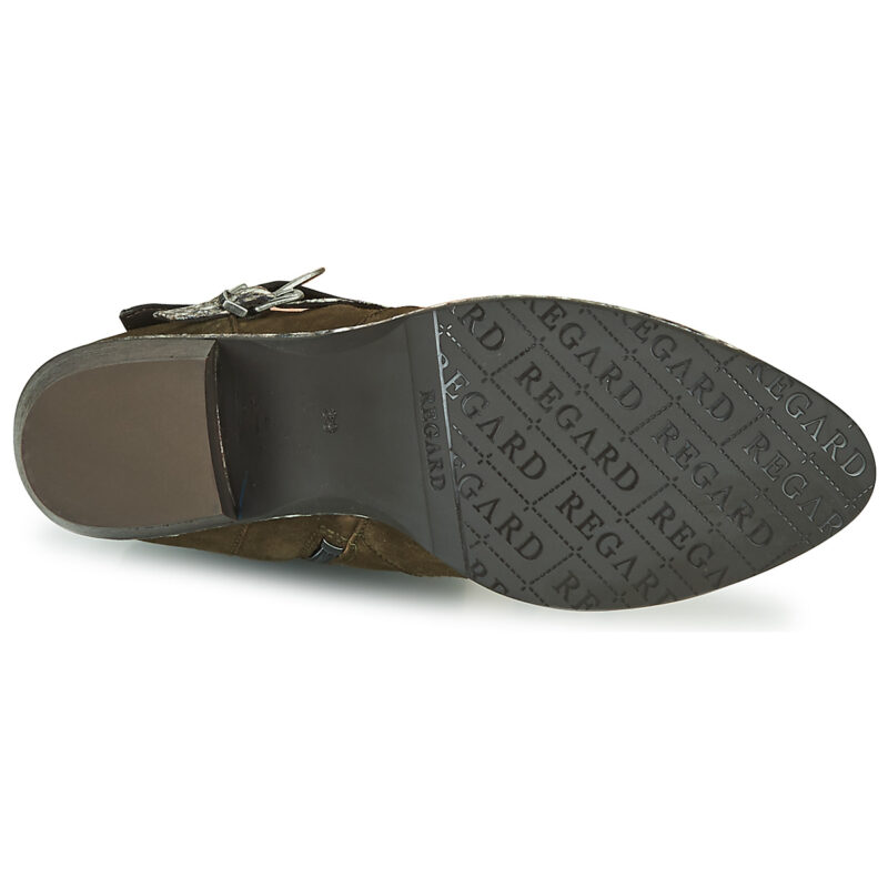 Regard NAPOLI V3 VELOURS MILITARE Kaki Stivaletti Donna - 7