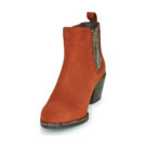 Regard NOISY V3 VELOURS TUILE Rosso Stivaletti Donna - 3