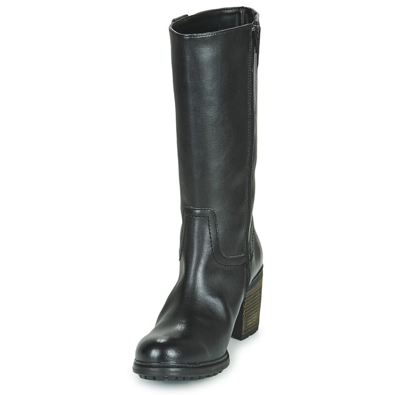 Dream in Green NISCUIT Black Heeled Boots Women - 3