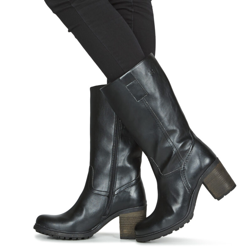 Dream in Green NISCUIT Black Heeled Boots Women - 8