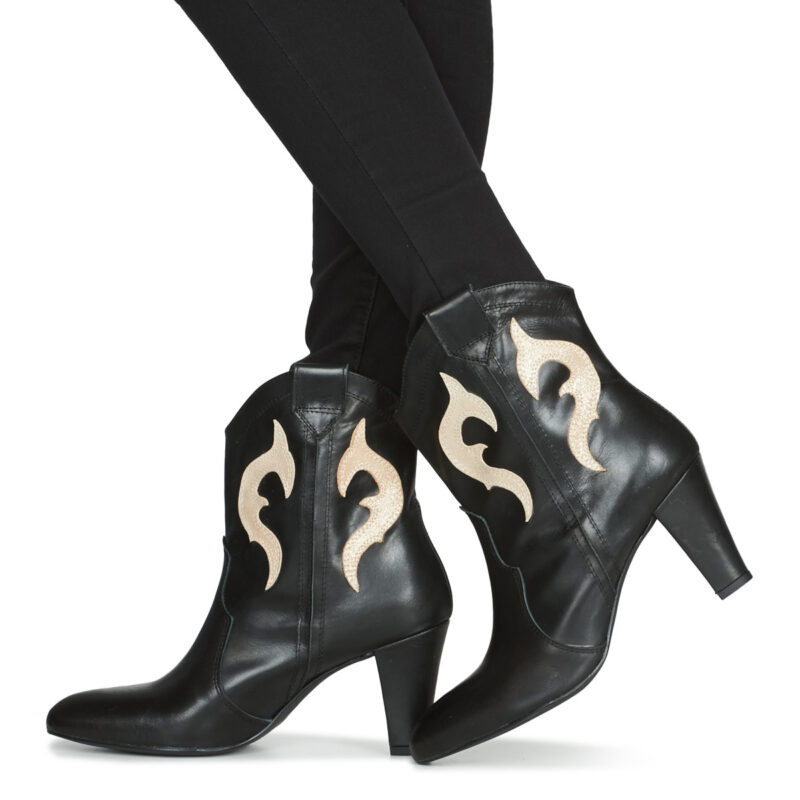 Fericelli NARLOTTE Black Women's Ankle Boots - 8