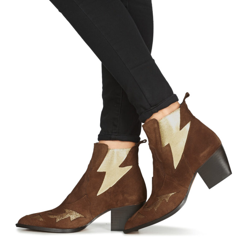 Fericelli NAUSSON Brown Women's Ankle Boots - 8