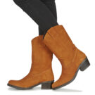 Casual Attitude NESCARGO Brown Heeled Boots Women - 8