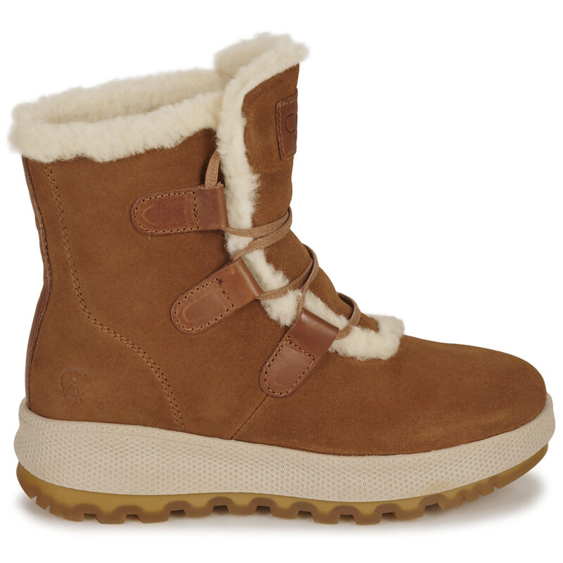Casual Attitude NAREIGNE Braune Damen-Schneestiefel - Gr&ouml;&szlig;e 2