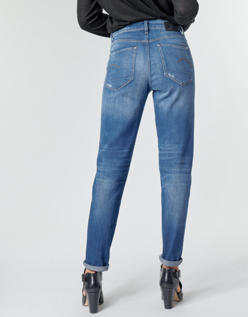 Jeans G-Star Raw 3301 HIGH STRAIGHT 90'S ANKLE WMN Blu Jeans Donna - 4