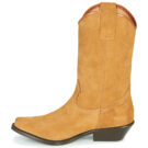Betty London Botas de tac&oacute;n marrones LOVA para mujer - 4