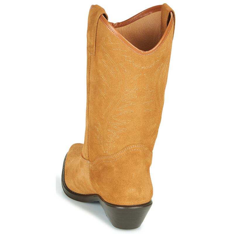 Betty London Botas de tac&oacute;n marrones LOVA para mujer - 5