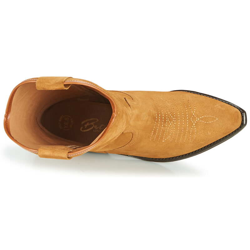 Betty London Botas de tac&oacute;n marrones LOVA para mujer - 6