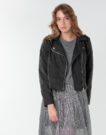 Lederjackeelle JDY JDYNEUE PEACH Schwarze Jacken in pelle Frau - 2