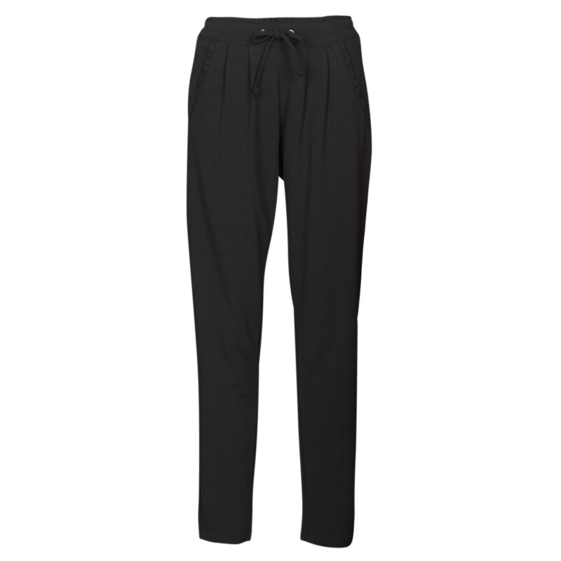 Pantaloni morbidi / Pantaloni alla zuava JDY JDYCATIA Nero Pantaloni morbidi / Pantaloni alla zuava Donna - 1