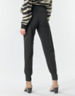 Pantaloni morbidi / Pantaloni alla zuava JDY JDYCATIA Nero Pantaloni morbidi / Pantaloni alla zuava Donna - 4