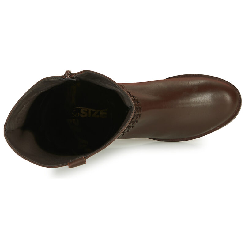 So Size BERTOU Marrone Stivali bassi Donna - 6