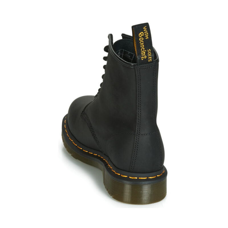 Dr. Martens  1460 BLACK GREASY  Nero -  Stivaletti Uomo - 5