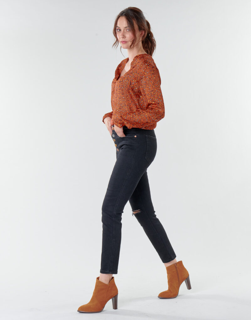Camicetta Moony Mood NOUM Marrone Camicette Donna - 3