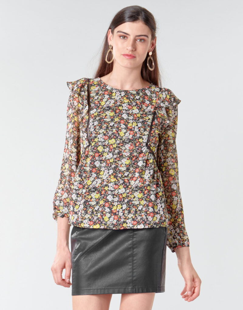Chemisier Betty London NELIA Noir Chemisiers Femme - 2