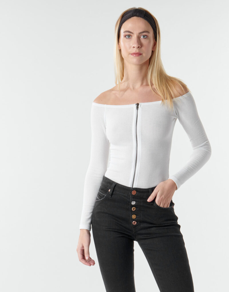 Camicetta  Moony Mood  NOAM  Bianco -  Camicette Donna - 2
