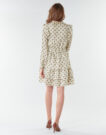 Short dress MICHAEL Michael Kors LUX MEDLN PINDOT DRS Beige Abiti corti Donna - 4