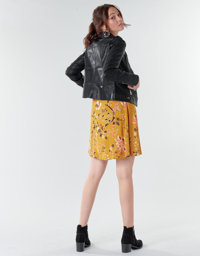 Giacca in pelle  Vero Moda  VMKERRIULTRA  Nero -   Giacche in pelle Donna - 4