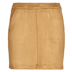 Gonne corte  Vero Moda  VMDONNADINA  Marrone -  Gonne corte Abbigliamento Donna