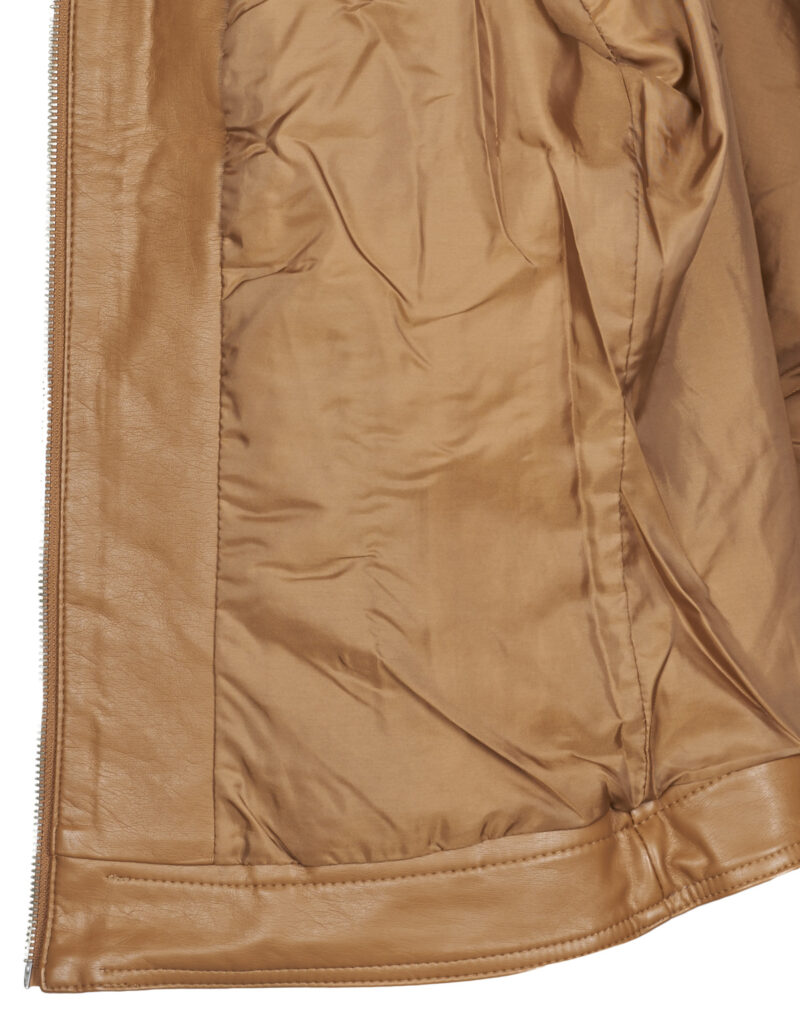 Leather jacketelle Only ONLBANDIT Brown Leather jacketselle Donna - 6