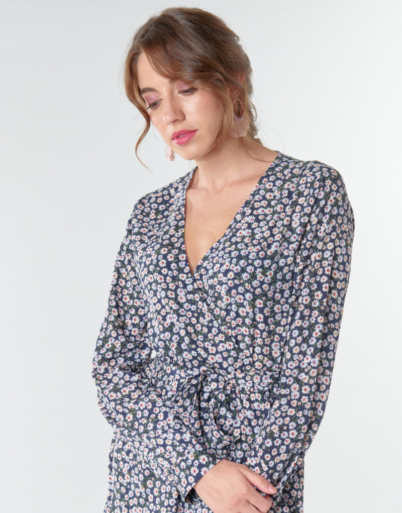 Abito corto Betty London NAZUR Blu Abiti corti Donna - 5