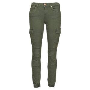 Pantalone Cargo  Only  ONLMISSOURI  Kaki -   Pantalone Cargo Donna