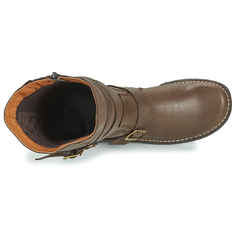 Casual Attitude Bottes basses marron pour femmes NIBOOT - Taille 6