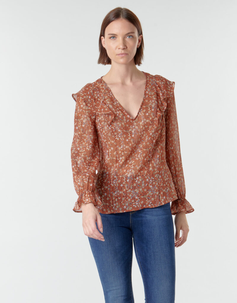 Bluse Naf Naf - Mehrfarbige Damenblusen - 2