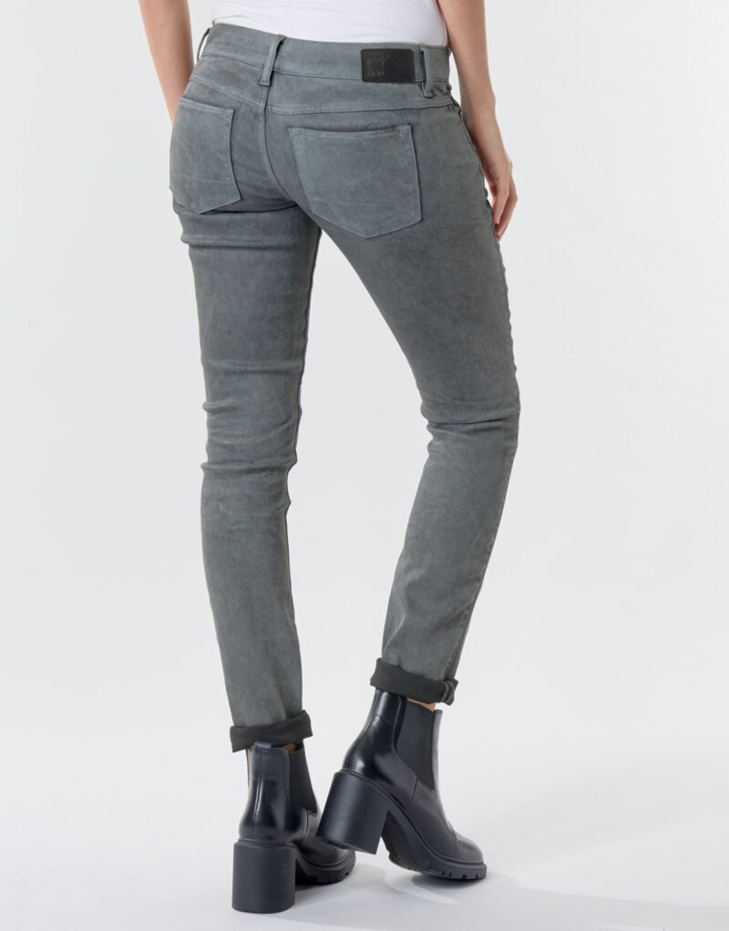 Skynny-Jeans G-Star Raw 3301 Low Skinny Wmn Grau Jeans skynny Frau - 4