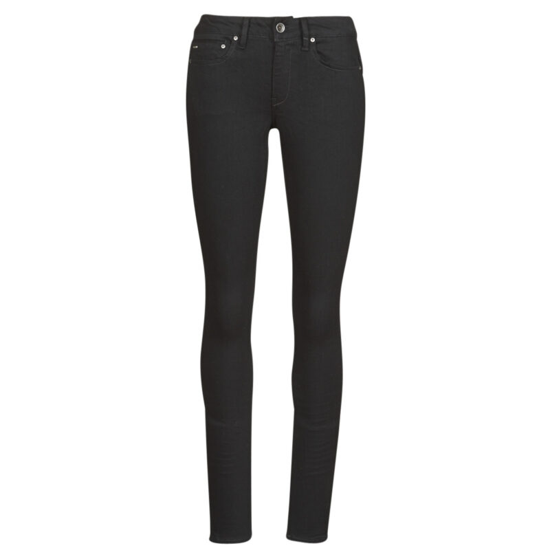 Jeans skynny G-Star Raw Midge Zip Mid Skinny Wmn Nero Jeans skynny Donna - 1