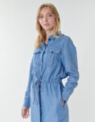 Abito G-Star Raw Rovic maxi shirt dress ls Blu Abiti Lunghi Donna - 5