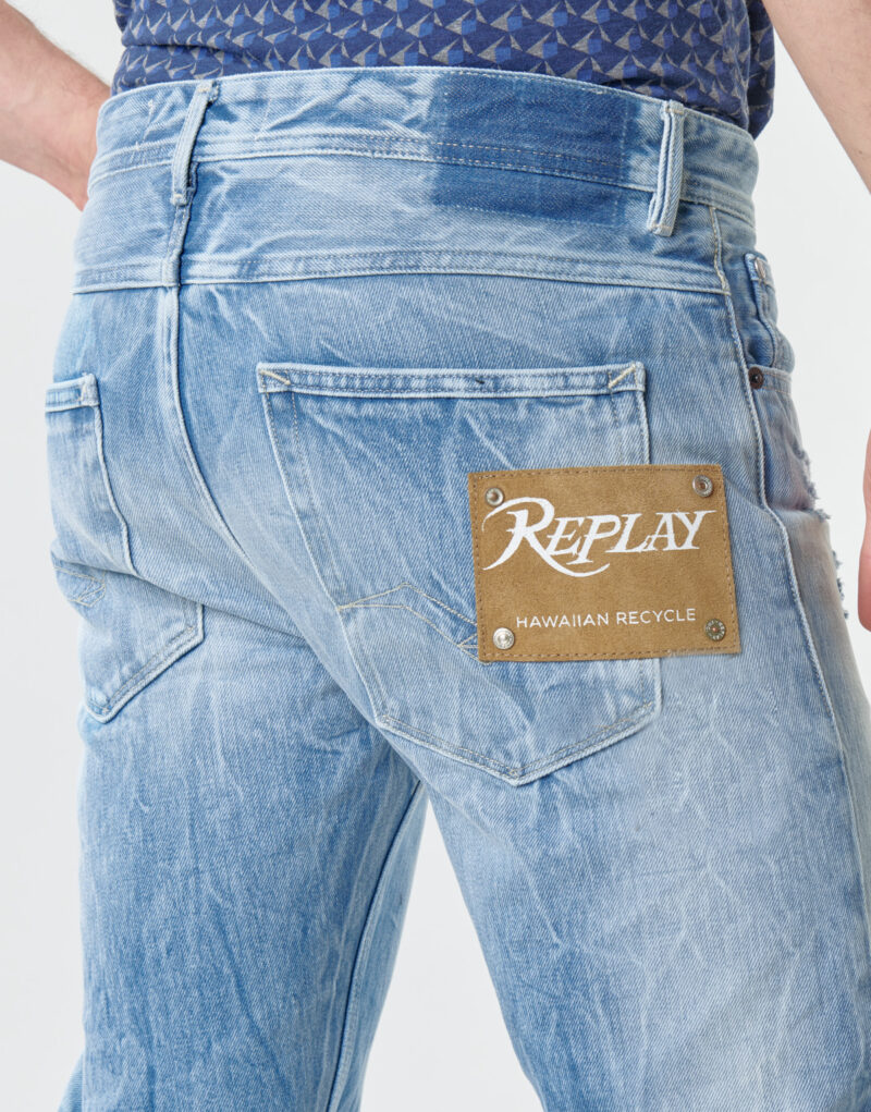 Jeans Replay WIKKBI Blu Jeans Uomo - 5